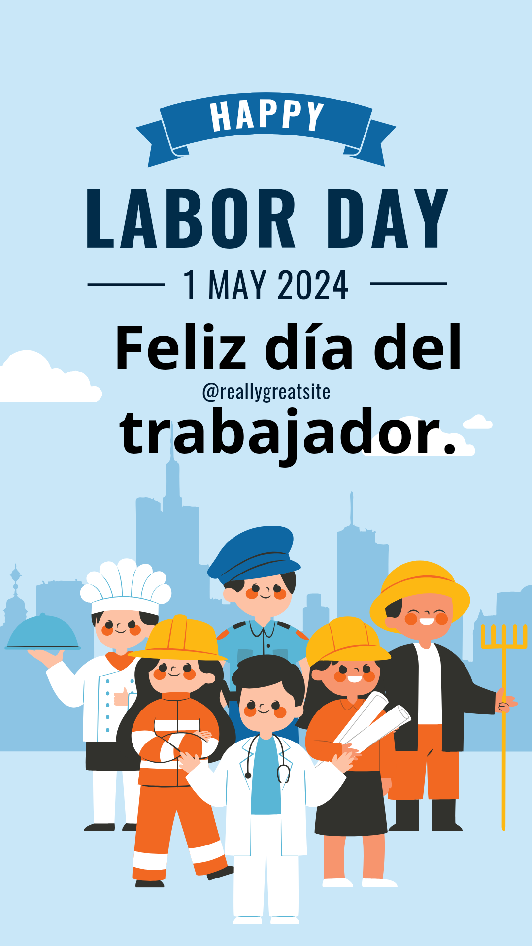 Feliz día del trabajador